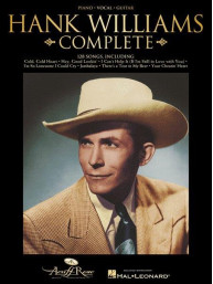 Hank Williams Complete (noty na klavír, zpěv, akordy na kytaru)