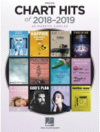Chart Hits Of 2018-2019 - Ukulele (noty, melodická linka, akordy)