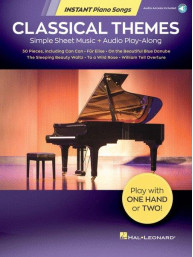 Classical Themes - Instant Piano Songs (noty na snadný klavír) (+audio)