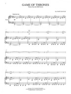 Ramin Djawadi: Game of Thrones - Theme (noty na violoncello, klavír)