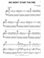 Billy Joel: Storm Front (noty na klavír, zpěv, akordy na kytaru)