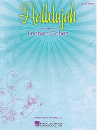 Leonard Cohen: Hallelujah (noty na snadný klavír)