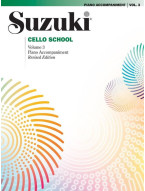 Suzuki Cello School 3 - Piano Accompaniment (noty na violoncello)
