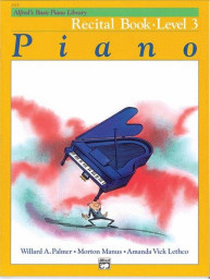 Alfred's Basic Piano Library Recital 3 (noty na klavír)
