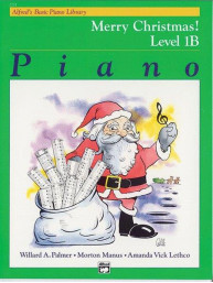 Alfred's Basic Piano Library Merry Christmas 1B (noty na klavír)