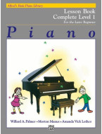 Alfred's Basic Piano Library Lesson 1 Complete (noty na klavír)