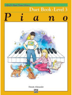 Alfred's Basic Piano Library Duet 3 (noty na čtyřruční klavír)
