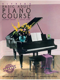 Alfred's Basic Adult Piano Course Lesson 1 (noty na klavír)