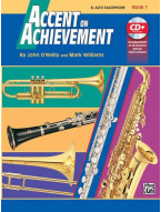 Accent On Achievement, Book 1 (noty na altsaxofon) (+audio)