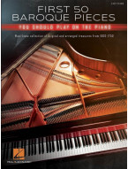First 50 Baroque Pieces You Should Play on Piano (noty na snadný klavír)