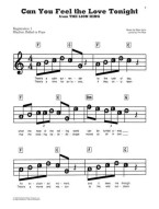 E-Z Play Today 3: Contemporary Disney (noty, melodická linka, akordy)