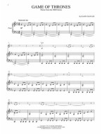 Ramin Djawadi: Game of Thrones - Theme (noty na housle, klavír)
