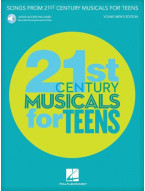 Songs from 21st Century Musicals for Teens (noty na klavír, chlapecký zpěv, akordy na kytaru) (+audio)