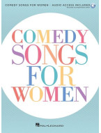 Comedy Songs for Women (noty na klavír, zpěv) (+audio)