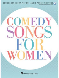 Comedy Songs for Women (noty na klavír, zpěv) (+audio)