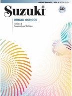 Suzuki Organ School 1 (noty na varhany) (+audio)