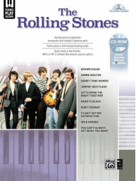 The Rolling Stones Piano Play Along (noty na klavír, zpěv, akordy na kytaru) (+audio)