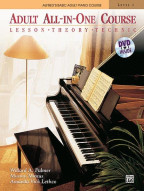 Alfred's Basic Adult All-in-One Course, Book 1 (noty na klavír) (+DVD)