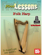 First Lessons Folk Harp (noty na harfu) (+audio)