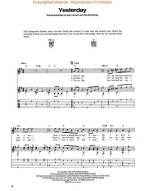 Fingerpicking Beatles (noty, tabulatury na kytaru)