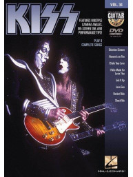Guitar Play-Along DVD 34: Kiss (video škola hry na kytaru)