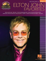Piano Play-Along 77: Elton John Favorites (noty na klavír, zpěv, akordy na kytaru) (+audio)