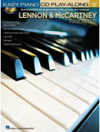 Easy Piano Play-Along 24: Lennon & McCartney Favorites (noty na snadný klavír) (+audio)