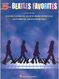 Five Finger Piano: Beatles Favorites (noty na pětiprstý klavír)