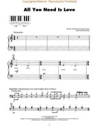 Five Finger Piano: Beatles Favorites (noty na pětiprstý klavír)