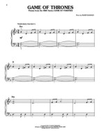 Game of Thrones - Theme (noty na snadný klavír)
