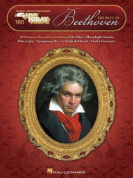 E-Z Play Today 166: The Best of Beethoven (noty, melodická linka, akordy)