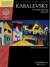 Dmitrij Kabalevskij: 35 Easy Pieces, Op. 89 (noty na klavír)