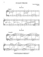 Dmitrij Kabalevskij: 35 Easy Pieces, Op. 89 (noty na klavír)