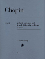 Chopin: Andante Spianato Und Grande Polonaise Brillante (noty na klavír)