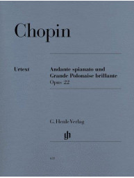 Chopin: Andante Spianato Und Grande Polonaise Brillante (noty na klavír)