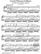 Chopin: Andante Spianato Und Grande Polonaise Brillante (noty na klavír)