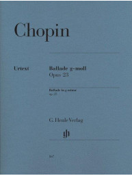 Chopin: Ballade In G Minor Op.23 (noty na klavír)