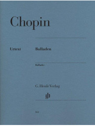 Chopin: Ballades (noty na sólo klavír)