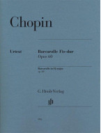 Chopin: Barcarolle In F Sharp Op.60 (noty na klavír)