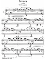 Chopin: Etudes (noty na sólo klavír)