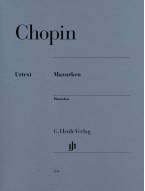 Chopin: Mazurkas (noty na klavír)