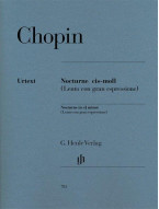 Chopin: Nocturne In C Sharp Minor Op. Post (noty na klavír)