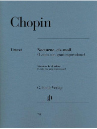 Chopin: Nocturne In C Sharp Minor Op. Post (noty na klavír)