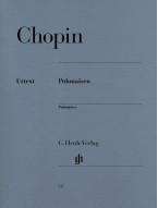 Chopin: Polonaises (noty na sólo klavír)