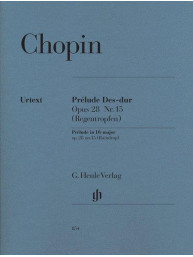 Chopin: Prelude In D Flat Op.28 No.15 (noty na klavír)