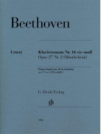 Beethoven: Piano Sonata No.14 In C Sharp Minor Op.27 No.2 (noty na klavír)
