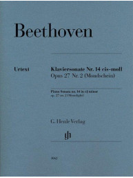 Beethoven: Piano Sonata No.14 In C Sharp Minor Op.27 No.2 (noty na klavír)