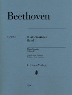 Beethoven: Piano Sonatas 2 - Edition Without Fingering  (noty na klavír)