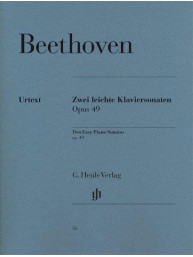 Beethoven: Two Easy Piano Sonatas Op.49 (noty na klavír)