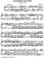 Beethoven: Two Easy Piano Sonatas Op.49 (noty na klavír)